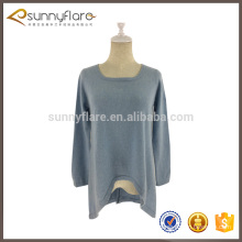 2016 new fashion design cashmere wool ladies winter long sweater